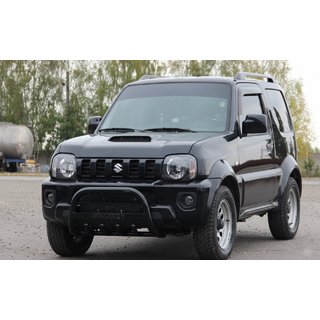 Frontbügel QT006 Schwarz (Edelstahl) Suzuki Jimny 1998-2018 Foto 3