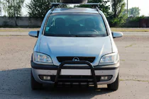 Opel Zafira A 1998-2005 Frontbügel QT006 Schwarz (Edelstahl) Foto 1