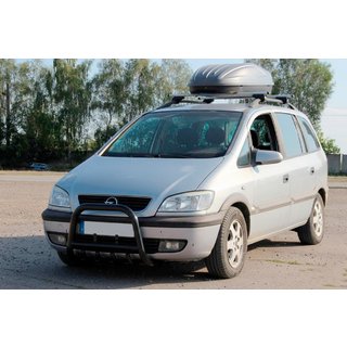 Frontbügel QT006 Schwarz (Edelstahl) Opel Zafira A 1998-2005 Foto 2