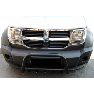 Frontbügel QT006 Schwarz (Edelstahl) Dodge Nitro 2006-2011