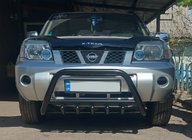 Nissan X-trail T30 2002-2007 Frontbügel QT006 Schwarz (Edelstahl) Foto 1