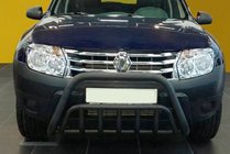 Dacia Duster 2008-2018 Frontbügel WT002 Schwarz (Edelstahl) Foto 5
