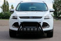 Ford Kuga/Escape 2013-2019 Frontbügel WT002 Schwarz (Edelstahl) Foto 1