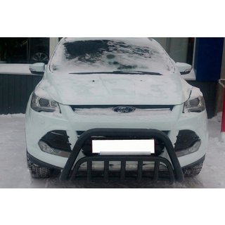 Frontbügel WT002 Schwarz (Edelstahl) Ford Kuga/Escape 2013-2019 Foto 3