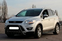 Ford Kuga 2008-2013 Frontbügel WT002 Schwarz (Edelstahl) Foto 1