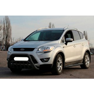 Frontbügel WT002 Schwarz (Edelstahl) Ford Kuga 2008-2013 Foto 1