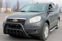 Geely Emgrand X7 2011- Frontbügel WT002 Schwarz (Edelstahl) Foto 1