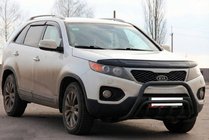Kia Sorento II XM 2009-2014 Frontbügel WT002/2 Schwarz (Edelstahl) Foto 2
