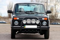Lada Niva und Urban 1977- Frontbügel QT007 Schwarz (Edelstahl) Foto 1