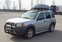 Land Rover Freelander I 1997-2006 Frontbügel QT007 Schwarz (Edelstahl) Foto 2