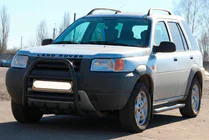 Land Rover Freelander I 1997-2006 Frontbügel QT007 Schwarz (Edelstahl) Foto 3