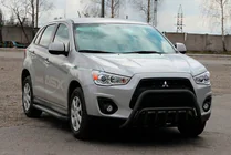 Mitsubishi ASX 2010-2023 Frontbügel WT002 Schwarz (Edelstahl) Foto 1