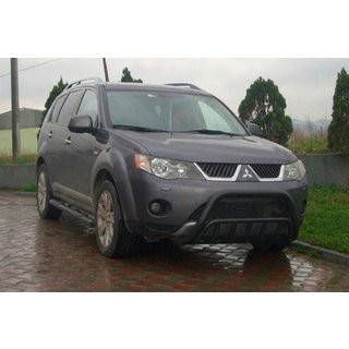 Frontbügel WT002 Schwarz (Edelstahl) Mitsubishi Outlander 2006-2012 Foto 1