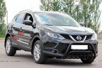 Nissan Qashqai 2014-2021 Frontbügel WT002 Schwarz (Edelstahl) Foto 3