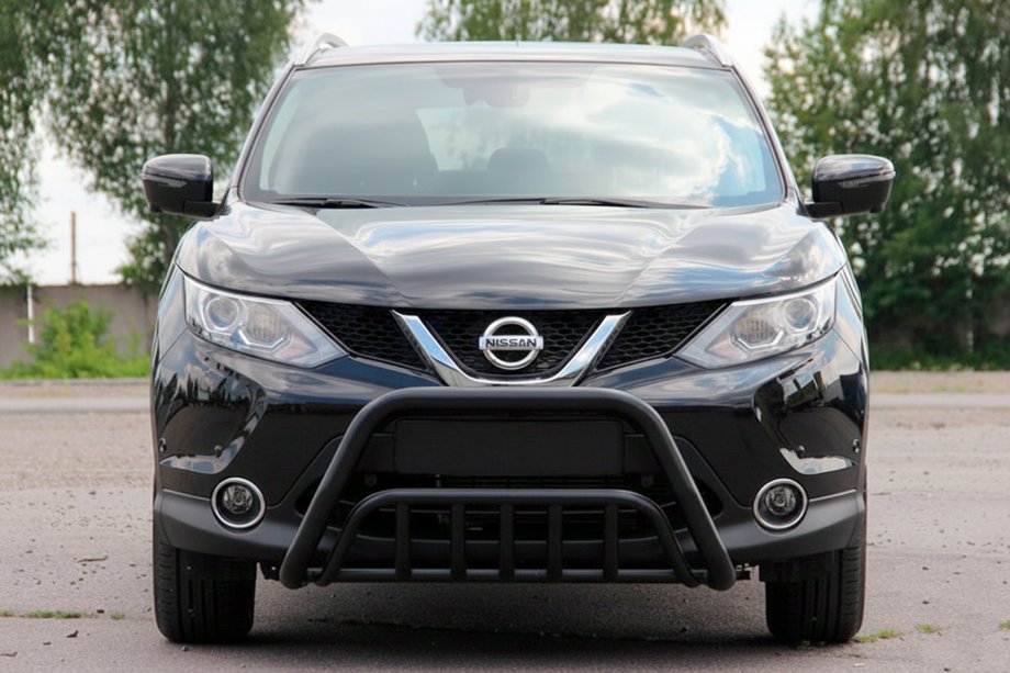 Nissan Qashqai 2014-2021 Frontbügel WT002 Schwarz (Edelstahl) Image