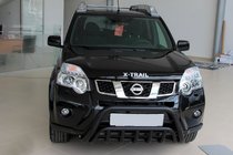 Nissan X-trail T31 2007-2014 Frontschutz WT002 Schwarz (Edelstahl) Foto 4