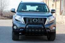 Toyota Land Cruiser Prado 150 2009-2023 Frontbügel WT002 Schwarz (Edelstahl) Foto 5