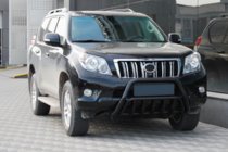 Toyota Land Cruiser Prado 150 2009-2023 Frontbügel WT002 Schwarz (Edelstahl) Foto 1