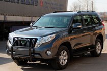 Toyota Land Cruiser Prado 150 2009-2023 Frontbügel QT007 Schwarz (Edelstahl) Foto 2