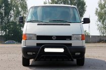 Volkswagen T4 Transporter 1990-2003 Frontbügel WT002 60mm Schwarz (Edelstahl) Foto 3