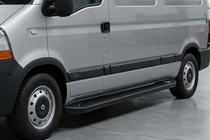 Opel Movano 2004-2010 Trittbretter Allmond Black (2 Stk., Aluminium) Foto 1