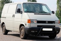 Volkswagen T4 Caravelle/Multivan 1990–2003 Frontbügel WT002 Schwarz (Edelstahl) Foto 1