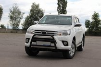 Toyota Hilux 2015- Frontschutz WT010 Schwarz (Edelstahl) Foto 3