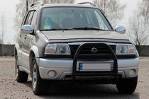 Suzuki Vitara 1998-2006 Frontbügel QT007 Schwarz (Edelstahl) Foto 2