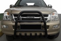 Isuzu D-Max 2011-2019 Frontschutzbügel QT007 Schwarz (Edelstahl) Foto 1