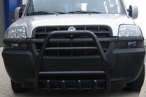 Fiat Doblo I 2001-2005 Frontbügel QT007 Schwarz (Edelstahl) Foto 1