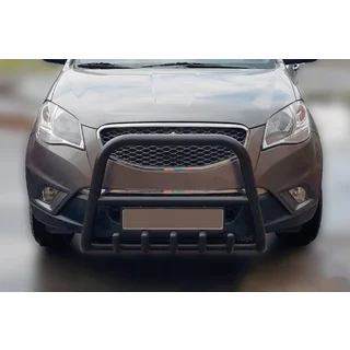 Frontbügel F1-40 Schwarz (Edelstahl) SsangYong Korando 2010-2019 Foto 2