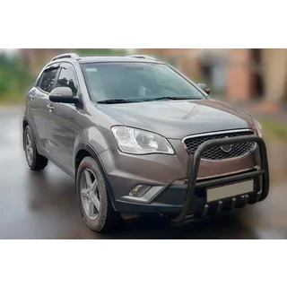 Frontbügel F1-40 Schwarz (Edelstahl) SsangYong Korando 2010-2019 Foto 1