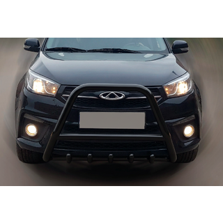 Frontbügel WT009 Schwarz (Edelstahl) Chery Tiggo 3 2005- Foto 1