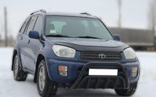 Toyota Rav 4 2001-2005 Frontbügel WT002 Schwarz (Edelstahl) Foto 3