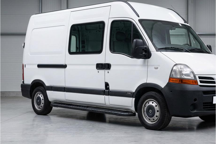 Opel Movano 2004-2010 Seitenschweller Bosphorus Black (2 Stk., Aluminium) Image