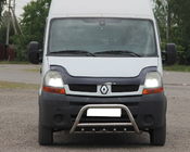 Opel Movano 2004-2010 Frontbügel WT003 (Edelstahl) Foto 1