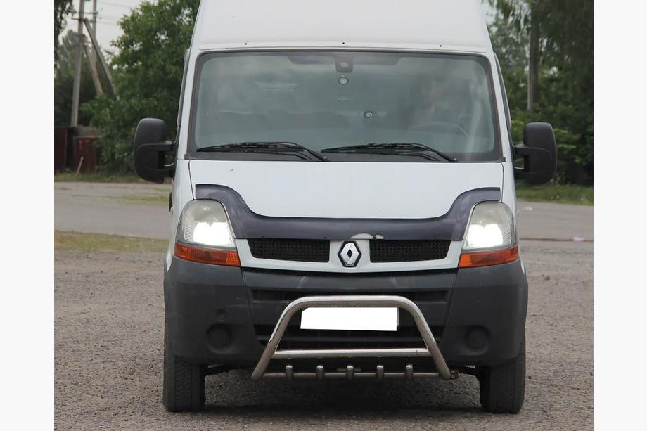 Opel Movano 2004-2010 Frontbügel WT003 (Edelstahl) Image
