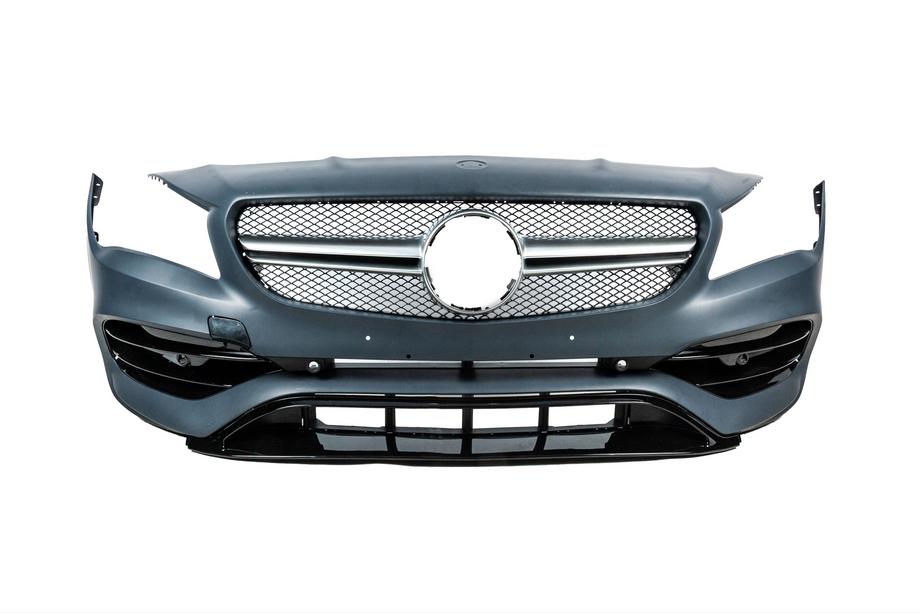 Mercedes CLA C117 2013-2019 Vordere Stoßstange komplett montiert (Stil CLA45 AMG) Image