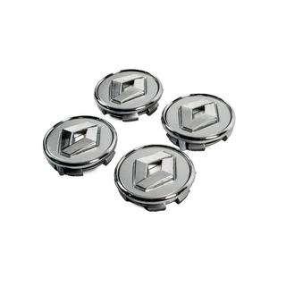Graue Felgendeckel mit Ring 81568GR (57mm auf 49mm, 4 Stk) Foto 2