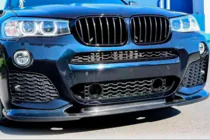 BMW X4 F26 2014-2018 Frontstoßstangenlippe (für M-Sport, Carbon) Foto 1