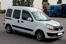Renault Kangoo 1998-2008 Seitenschutzrohre Black (2 Stk., Edelstahl) Foto 1