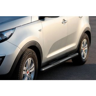 Seitenschutzrohre Black (2 Stk., Edelstahl) Kia Sportage 2010-2015 Foto 3