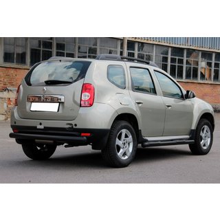 Seitliche Trittrohre mit Einsätzen Black (2 Stk., Edelstahl) Foto 3