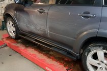 Mitsubishi Outlander 2001-2006 Seitliche Trittrohre Black (2 Stk., Edelstahl) Foto 3