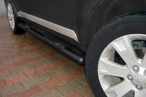Mitsubishi Outlander 2006-2012 Seitenschutzrohre Black (2 Stk., Edelstahl) Foto 1