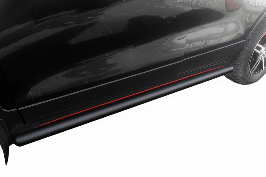 Chevrolet Trax 2012-2023 Seitenschutzrohre Black (2 Stk, Edelstahl) Image