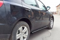 Geely Emgrand X7 2011- Seitliche Trittrohre Black (2 Stk., Edelstahl) Foto 3