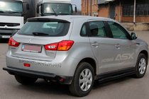 Mitsubishi ASX 2010-2023 Seitenschutzrohre BB002 Schwarz (2 Stk., Edelstahl) Foto 3