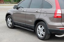 Honda CRV 2012-2016 Seitenschutzrohre BB002 Schwarz (2 Stk., Edelstahl) Foto 5