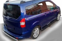 Ford Courier 2014-2023 Seitliche Trittrohre Black (2 Stk., Edelstahl) Foto 1